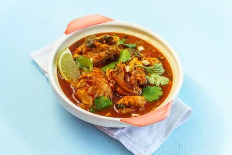 Chicken stew with vegetables Fotos de archivo