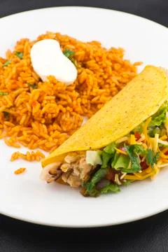Chicken taco Stock Photos