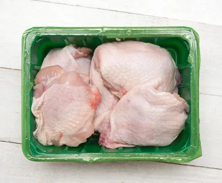 Chicken thigh Stock Photos