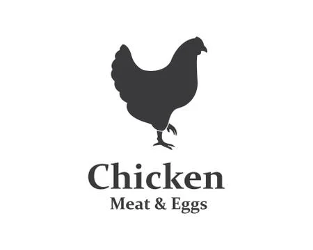 Chicken vector illustration Stock Illustration