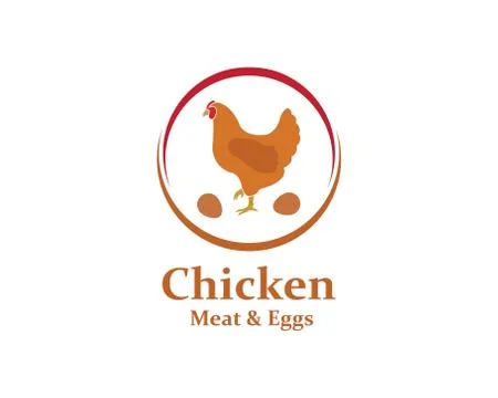 Chicken vector illustration Stock Illustration