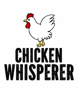 Chicken Whisperer Stock Illustration