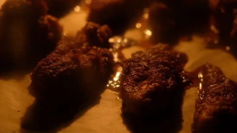 Chicken wings Stock Footage