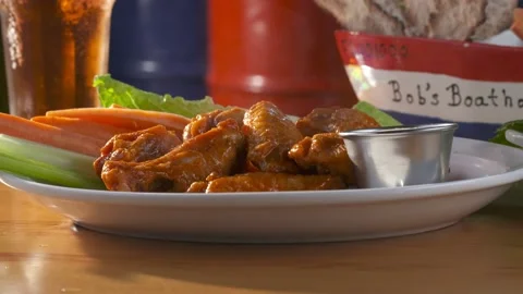 Chicken wings Stock Footage 147683051