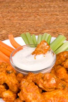 Chicken wings Stock Photos