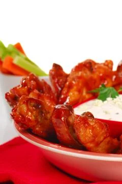 Chicken wings Stock Photos