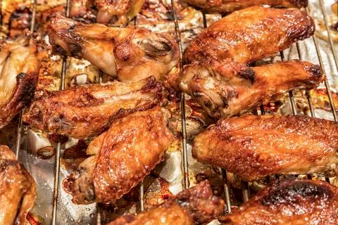 Chicken wings Stock Photos
