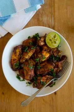 Chicken wings Stock Photos
