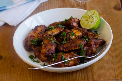 Chicken wings Stock Photos