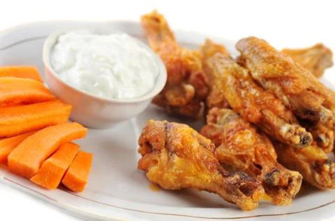 Chicken wings Stock Photos