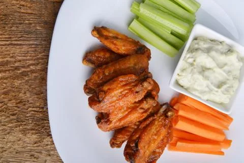 Chicken wings Stock Photos