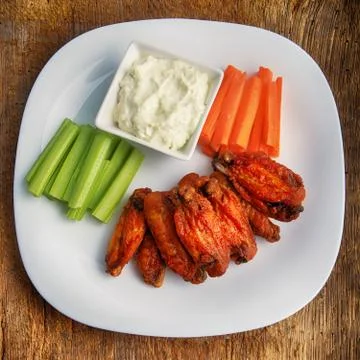 Chicken wings Stock Photos