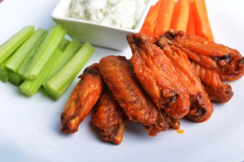 Chicken wings Stock Photos