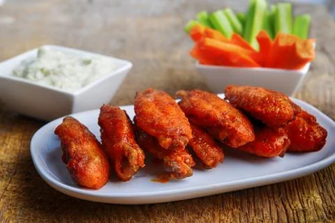 Chicken wings Stock Photos