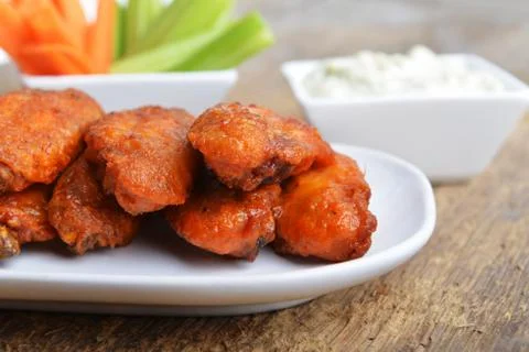 Chicken wings Stock Photos