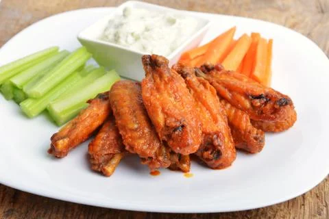 Chicken wings Stock Photos