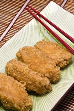 Chicken wings Stock Photos