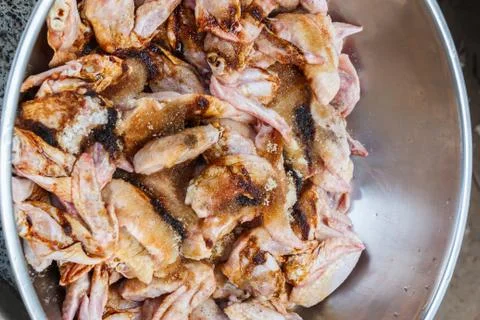 Chicken wings Stock Photos