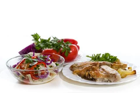 Chicken wings. Stock Photos