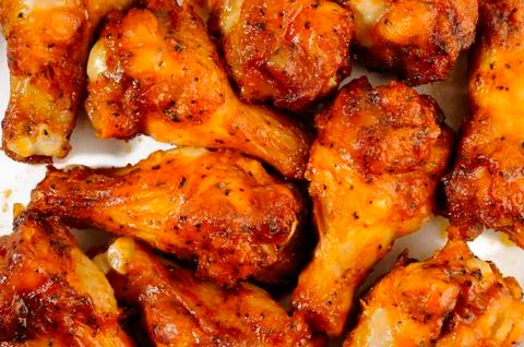 Chicken wings Stock Photos