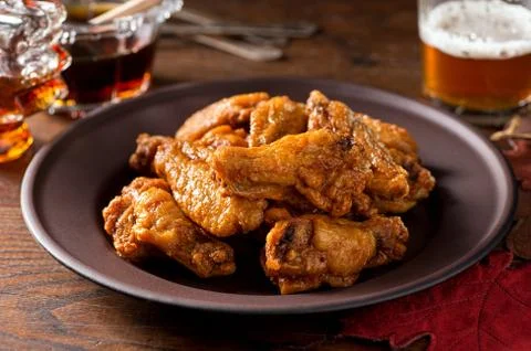 Chicken wings Stock Photos