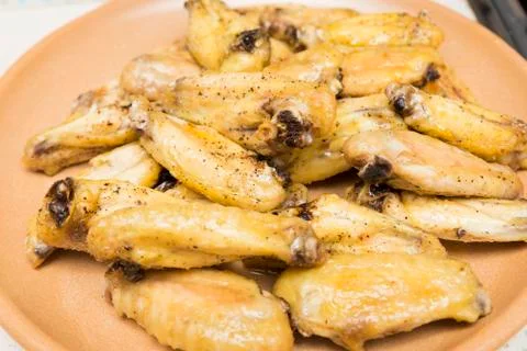 Chicken wings Stock Photos