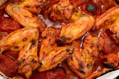 Chicken wings Stock Photos