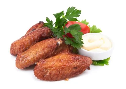 Chicken wings Stock-Fotos