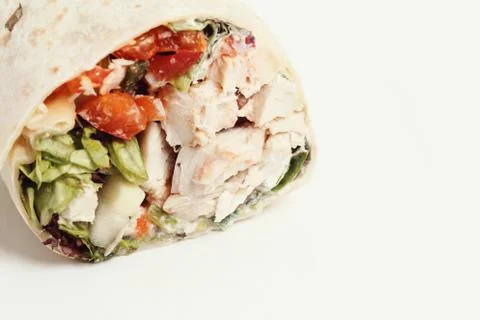 Chicken wrap Stock Photos