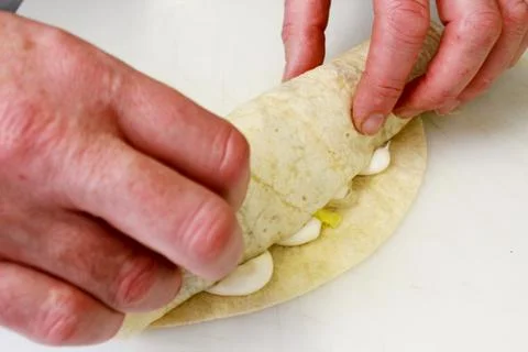 Chicken wrap Stock Photos