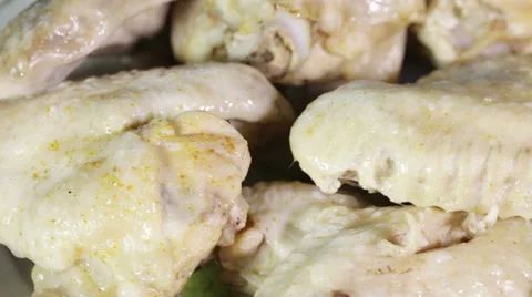 Chickens wings 스톡 동영상 39973946