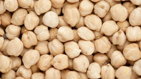 Chickpea - background. Chick pea, dolly shot. Stock Footage 139153567