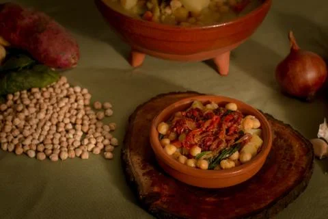 Chickpea casserole Фото