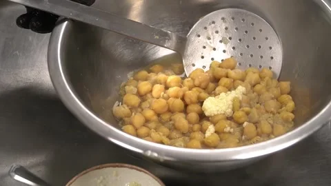 Chickpea Cooking Process Stock Footage 319951465