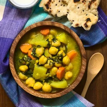 Chickpea Curry Stock Photos