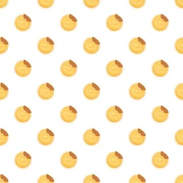 Chickpea pattern creating a healthy food background design 스톡 일러스트