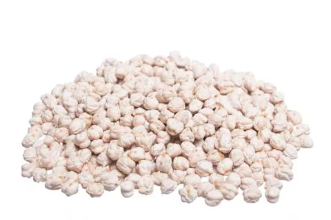 Chickpea pile Stock Photos