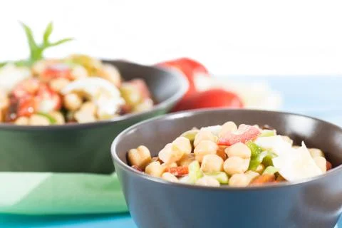 Chickpea Salad Foto stock