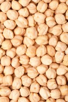 Chickpea seeds background Stock Photos