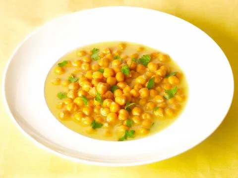 Chickpea soup Foto stock