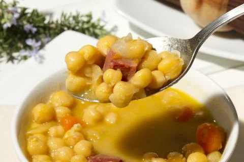 Chickpea stew Фото