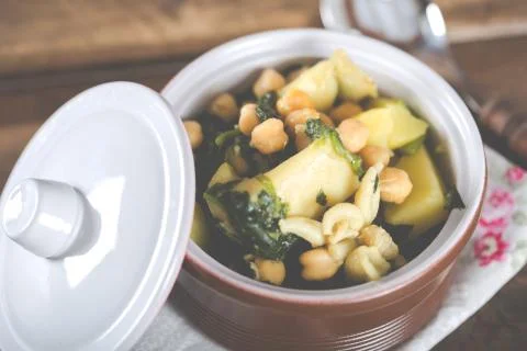 Chickpea stew Stock-Fotos