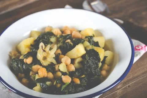 Chickpea stew Stock-Fotos