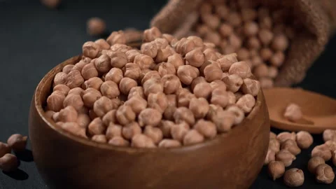 Chickpeas 2 Stock Footage 323003691