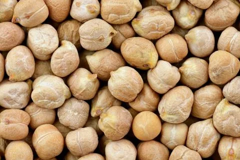 Chickpeas background Stock Photos