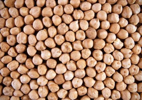 Chickpeas background Stock Photos