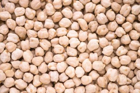 Chickpeas full frame background Stock Photos
