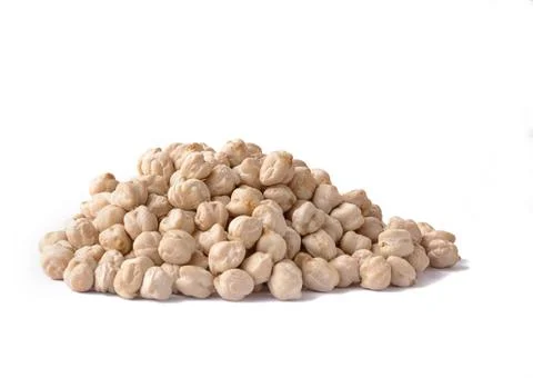 Chickpeas in a heap Stock Photos