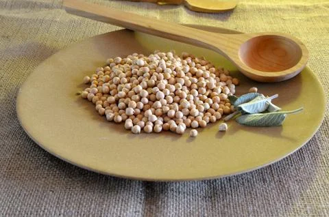 Chickpeas 写真素材