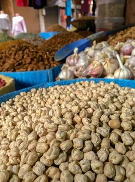 Chickpeas 库存照片